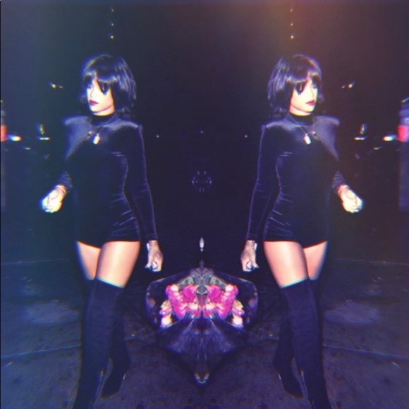 Velvet  Bodysuit Jumpsuit - Picture 3 of 5